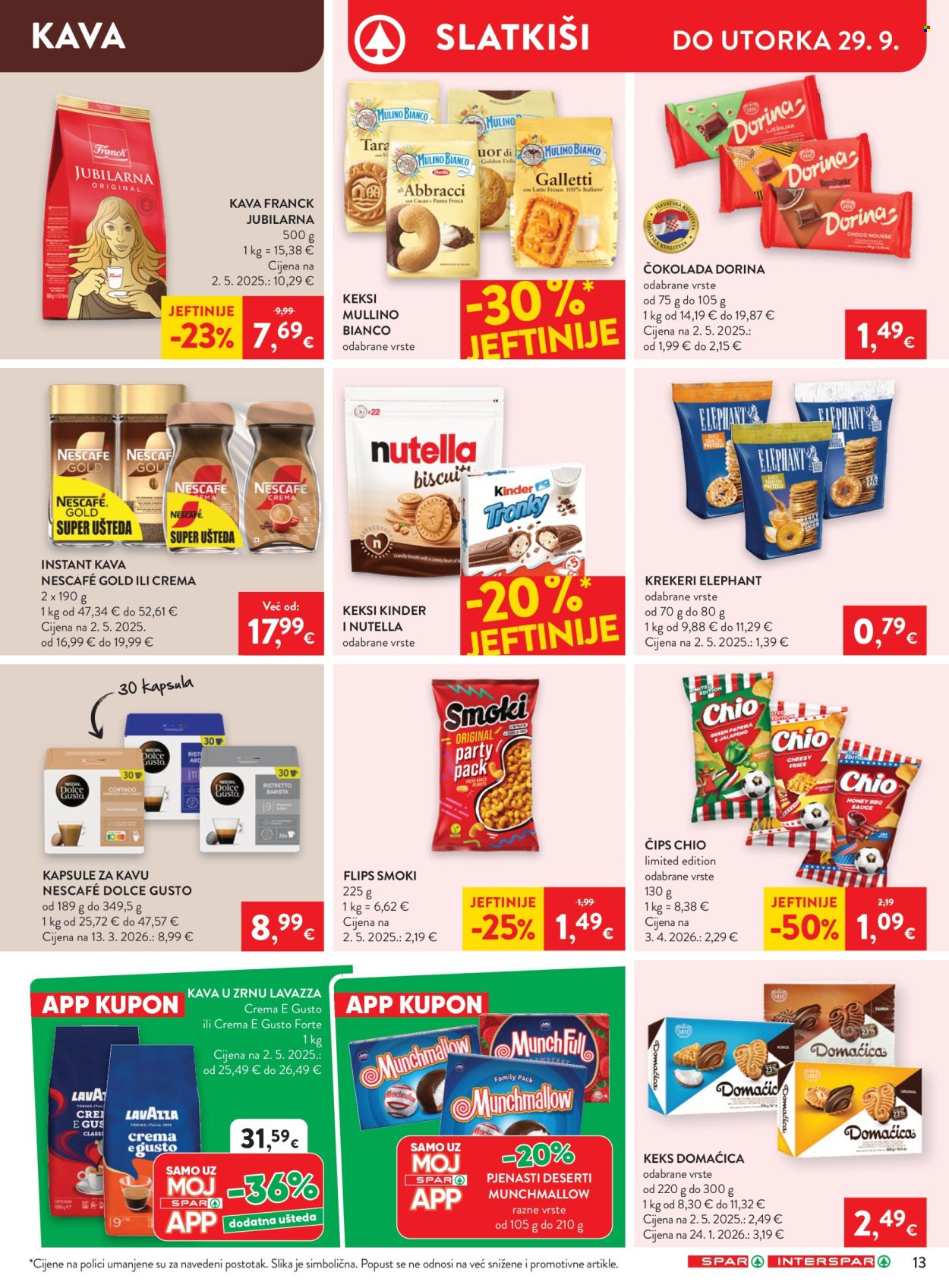 INTERSPAR katalog - 23.09.2026. - 29.09.2026. Stranica 20