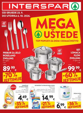 INTERSPAR katalog - 23.09.2026. - 06.10.2026.