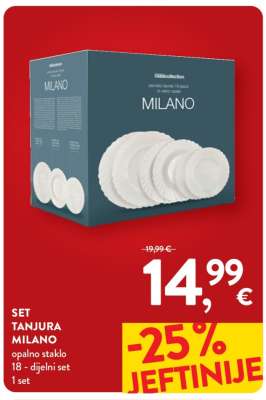 SET TANJURA MILANO