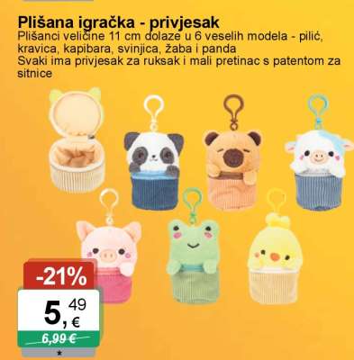 Plišana igračka - privjesak
