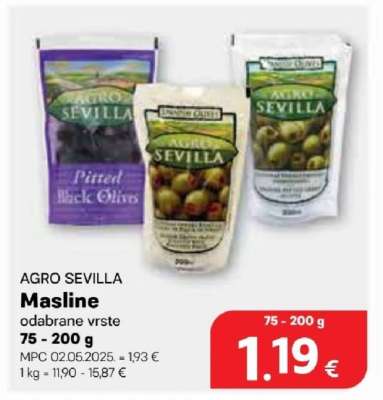 AGRO SEVILLA Masline