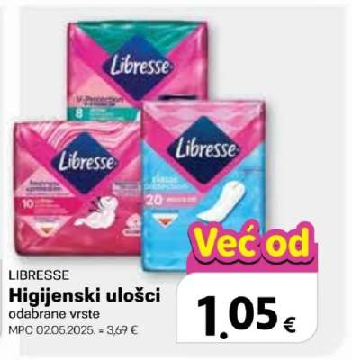 LIBRESSE HIGIJENSKI ULOŠCI