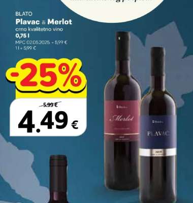 Plavac ili Merlot