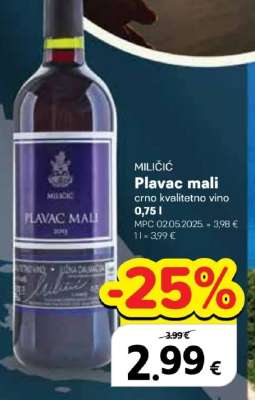 MILIČIĆ Plavac mali
