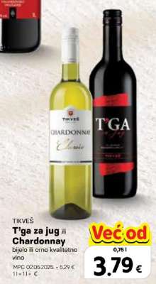 T'ga za jug ili Chardonnay