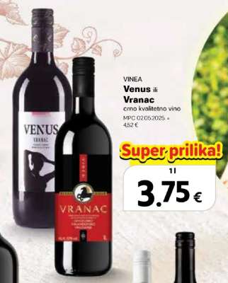 VINEA Venus ili Vranac
