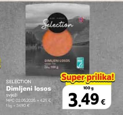 Dimljeni losos