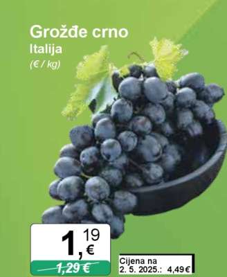 GROŽĐE CRNO