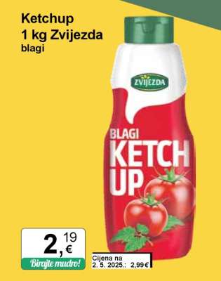 Ketchup 1 kg Zvijezda