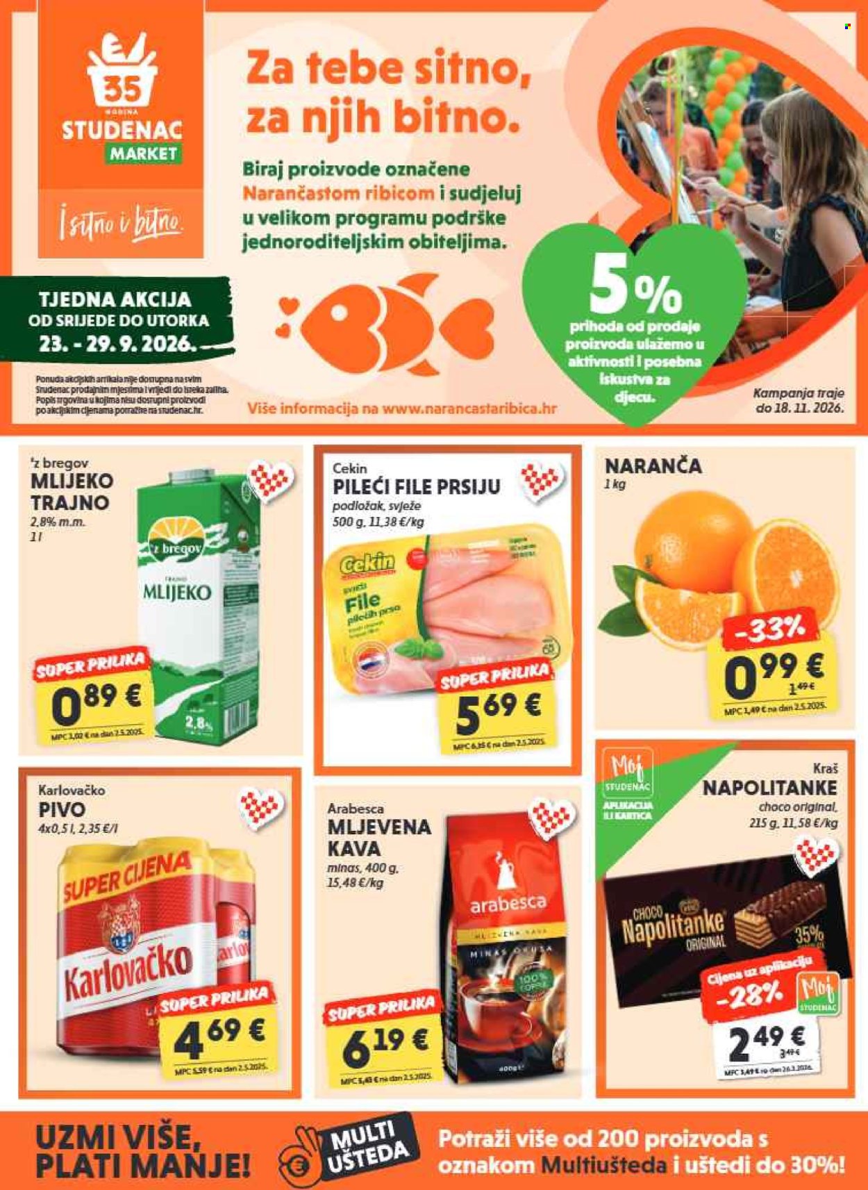 Studenac katalog - 23.09.2026. - 29.09.2026. Stranica 1