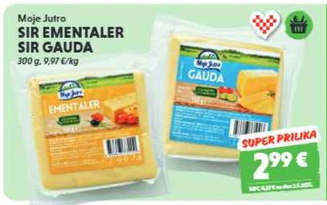 Moje Jutro Sir Ementaler/Sir Gauda