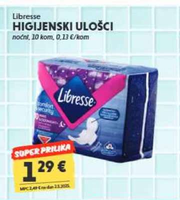 LIBRESSE HIGIJENSKI ULOŠCI