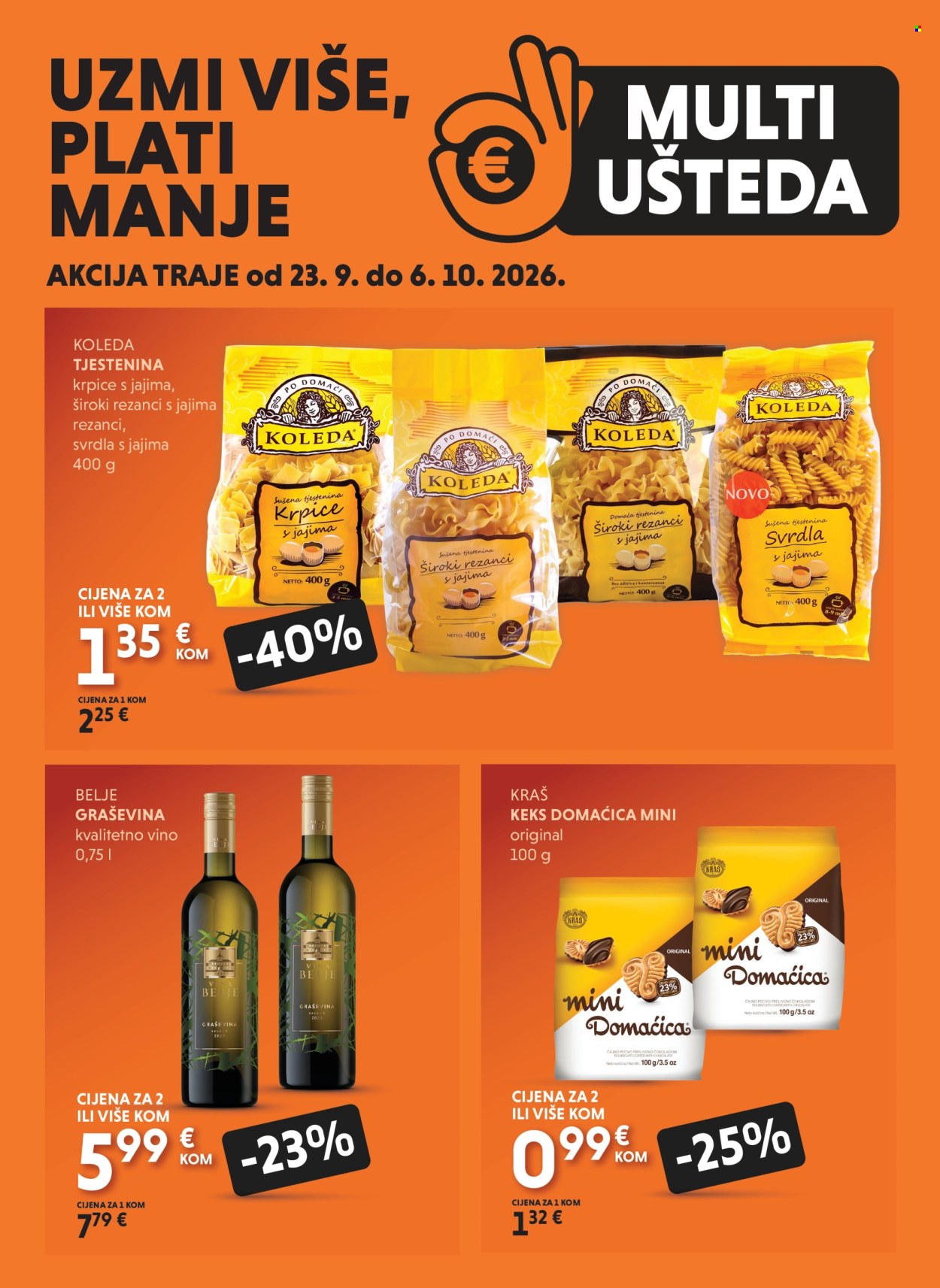 Studenac katalog - 23.09.2026. - 06.10.2026. Stranica 1