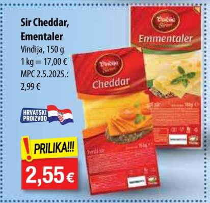 Sir Cheddar, Emmentaler