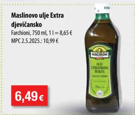 Maslinovo ulje extra djevičansko