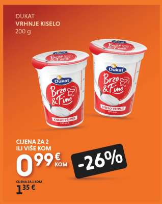 DUKAT VRHNJE KISELO