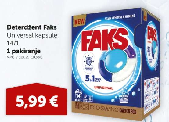 DETERDŽENT FAKS
