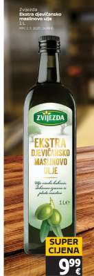 ZVIJEZDA EKSTRA DJEVIČANSKO MASLINOVO ULJE