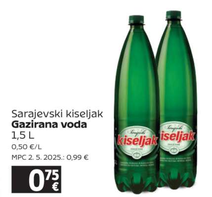 Sarajevski kiseljak Gazirana voda