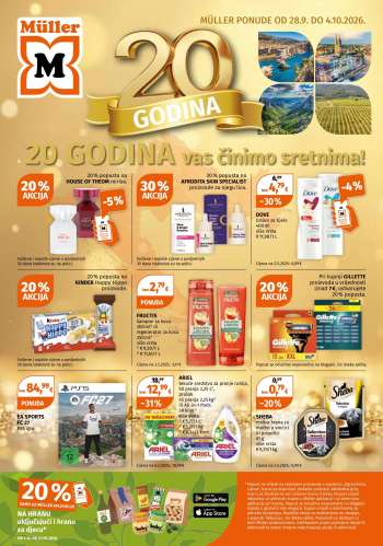 Müller katalog - 28.09.2026. - 04.10.2026.