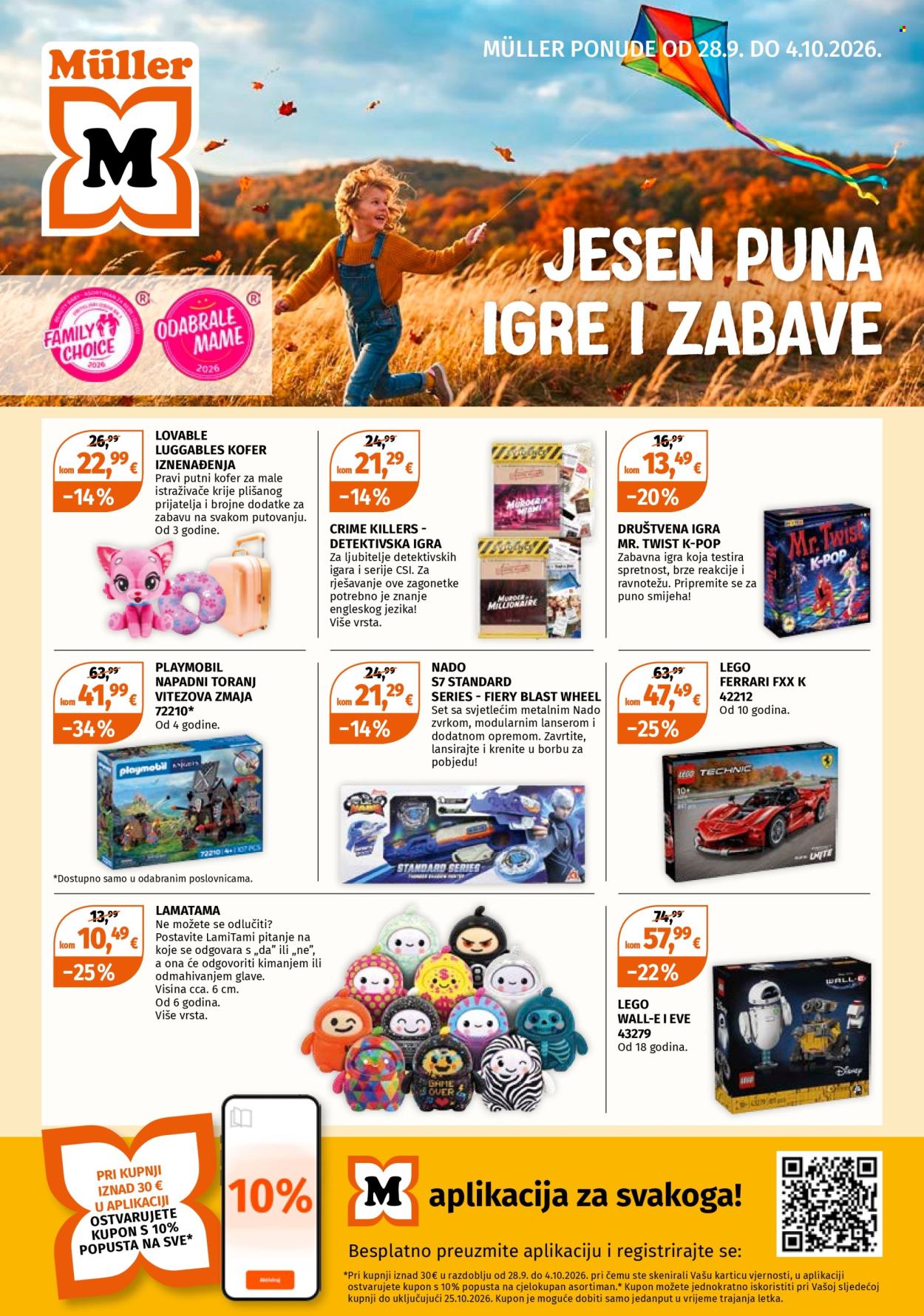 Müller katalog - 28.09.2026. - 04.10.2026. Stranica 1
