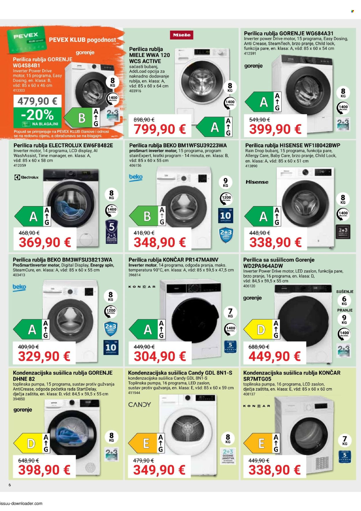 Pevex katalog - 24.09.2026. - 20.10.2026. Stranica 6