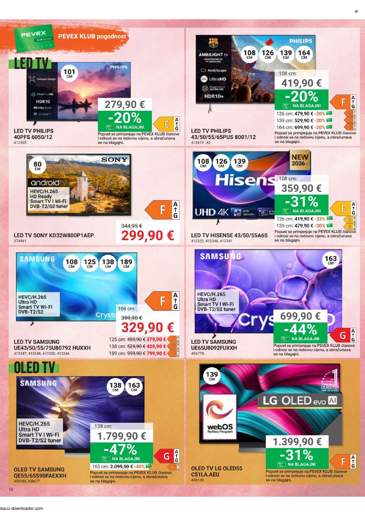 Pevex katalog - 24.09.2026. - 20.10.2026. Stranica 10