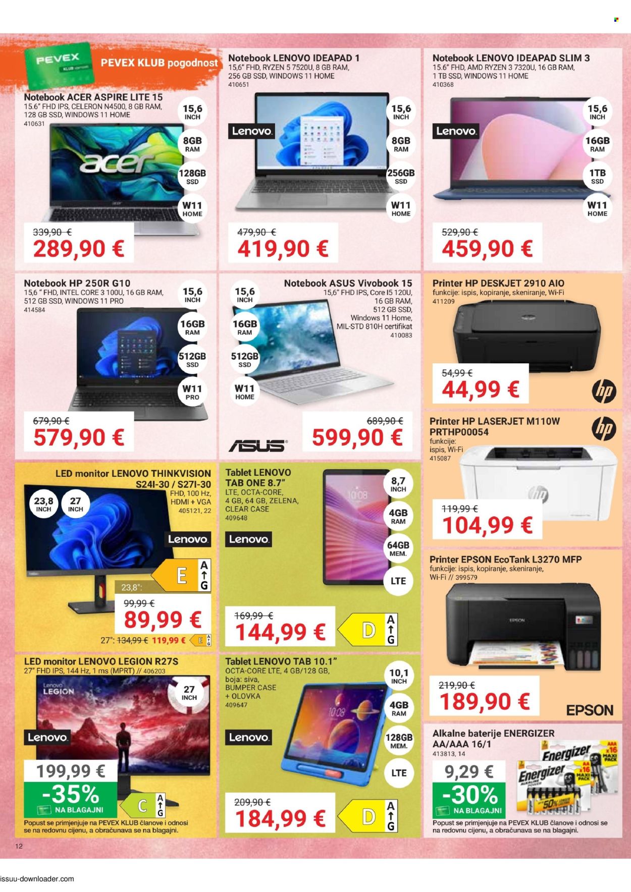 Pevex katalog - 24.09.2026. - 20.10.2026. Stranica 12