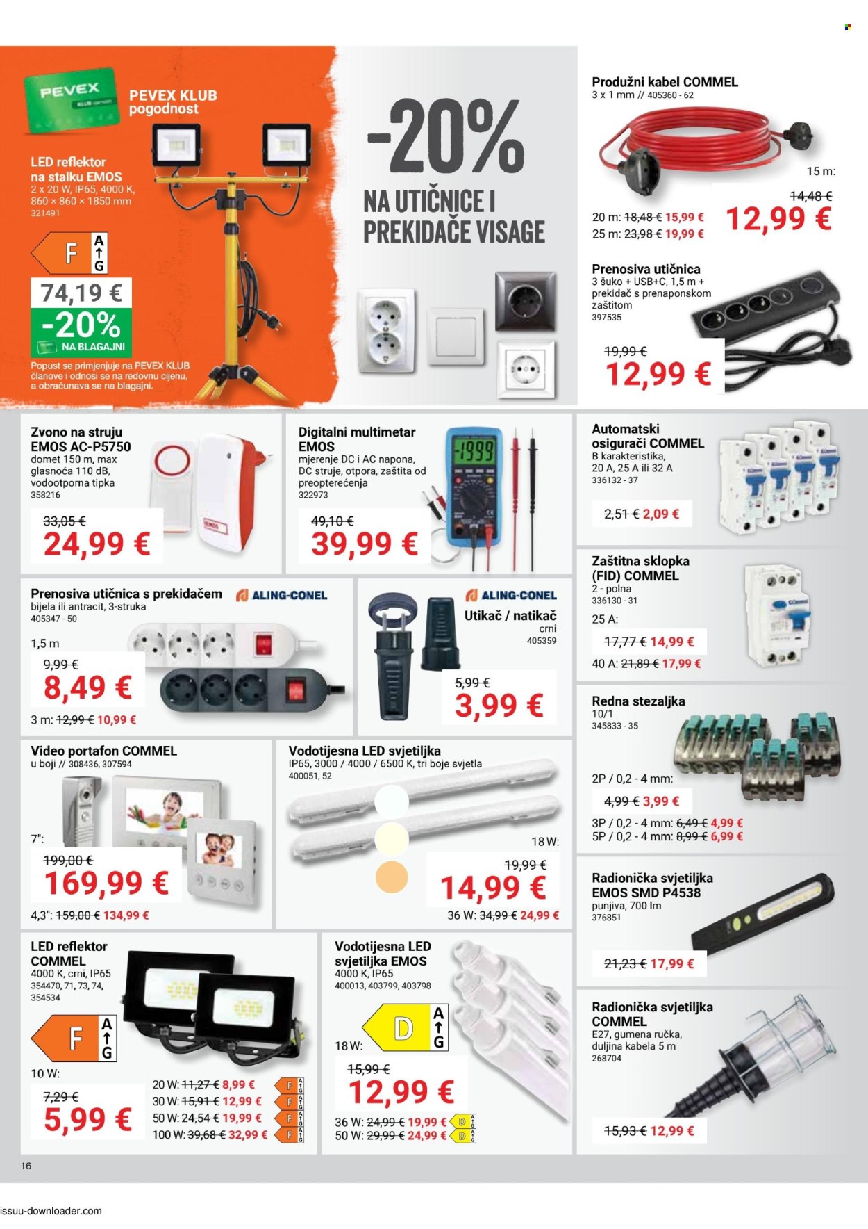 Pevex katalog - 24.09.2026. - 20.10.2026. Stranica 16
