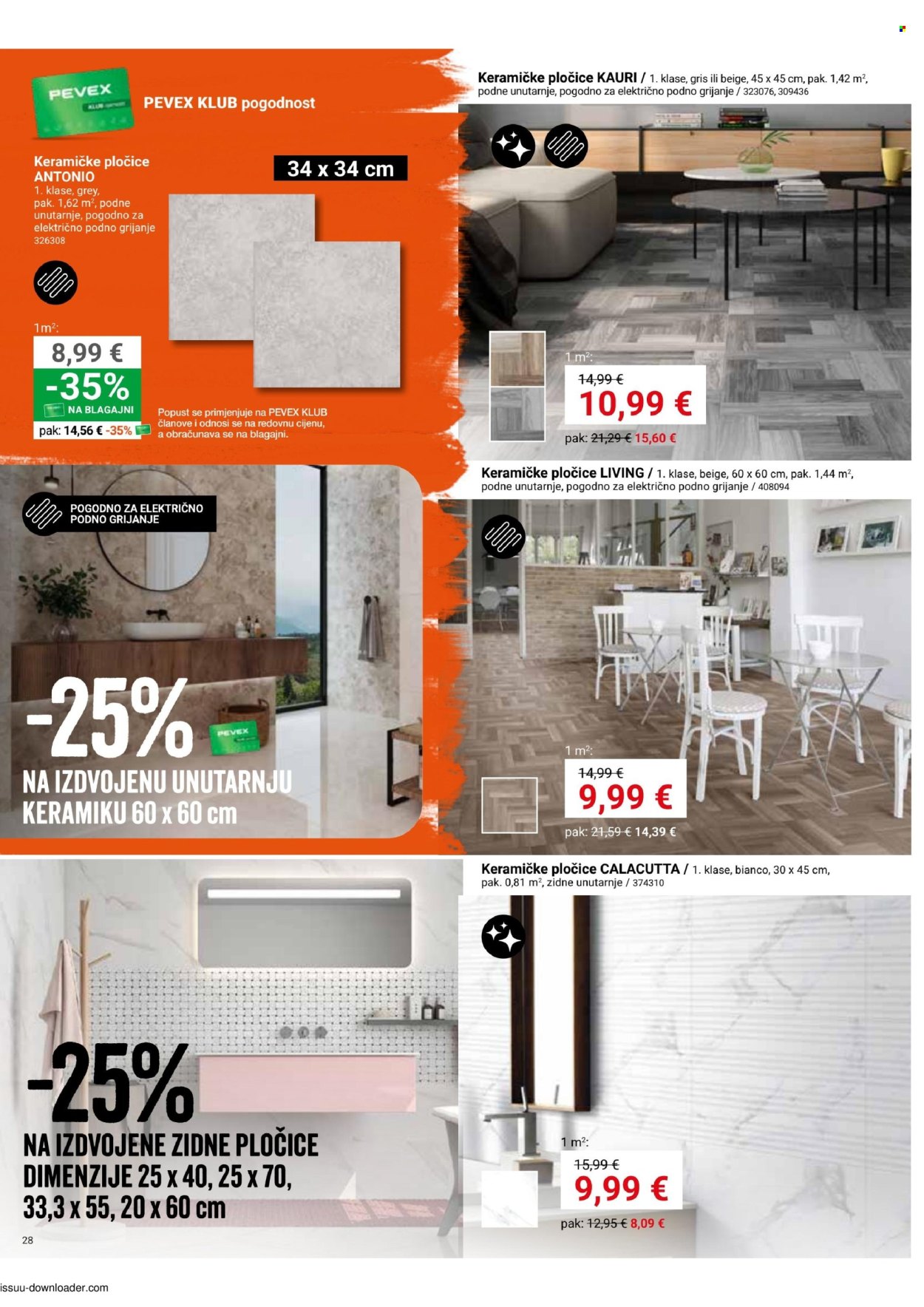 Pevex katalog - 24.09.2026. - 20.10.2026. Stranica 28