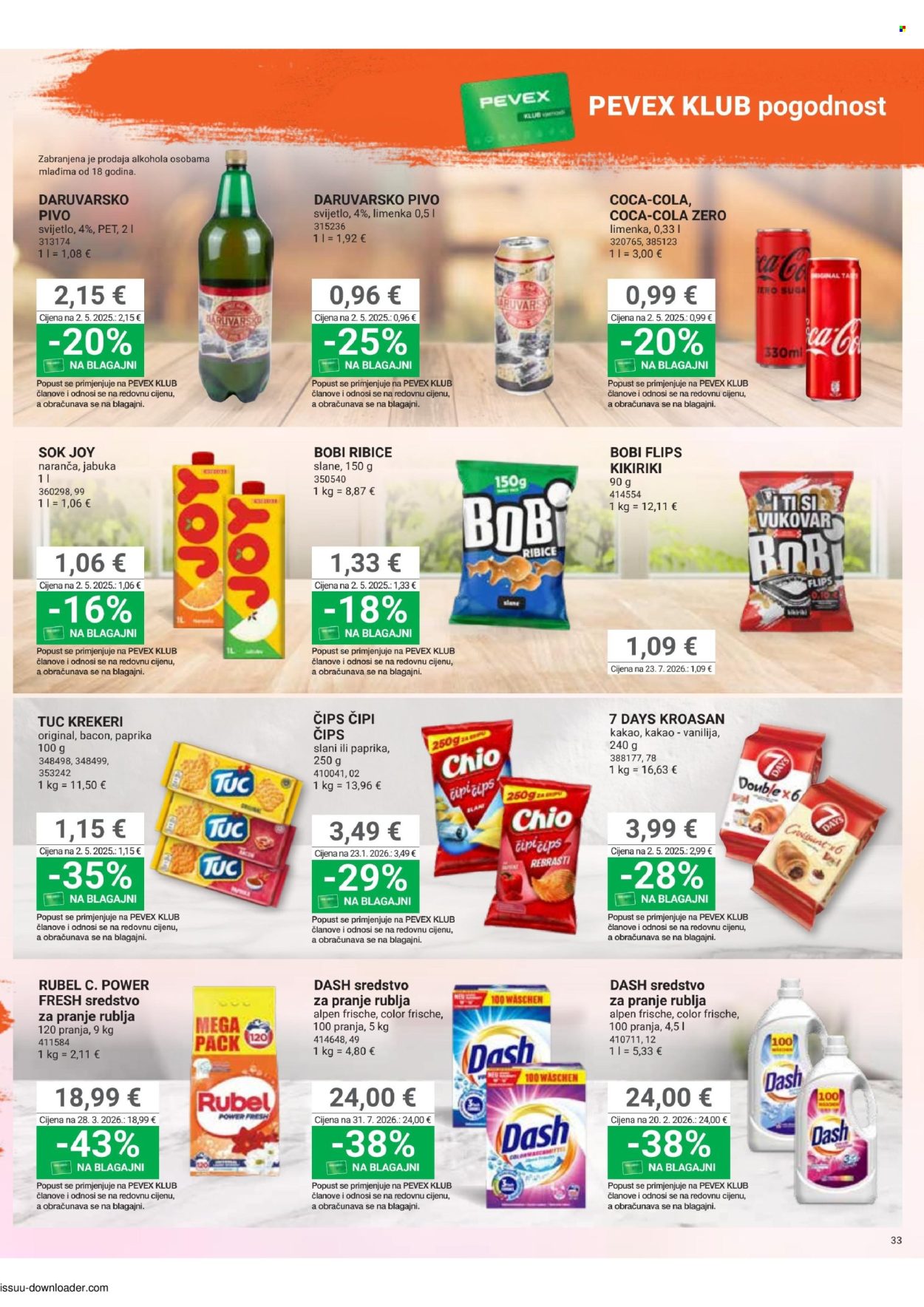 Pevex katalog - 24.09.2026. - 20.10.2026. Stranica 33