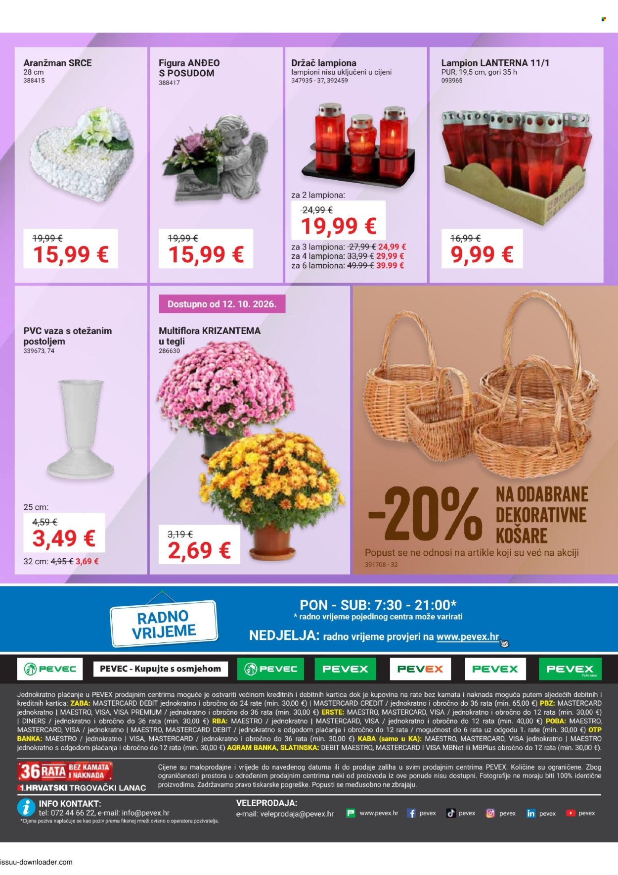 Pevex katalog - 24.09.2026. - 20.10.2026. Stranica 40