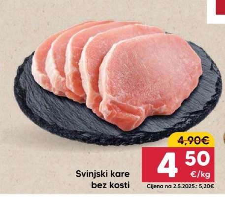 Svinjski kare bez kosti