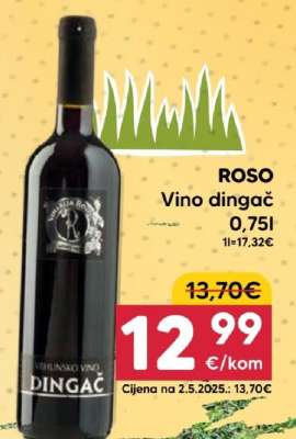ROSO Vino Dingač