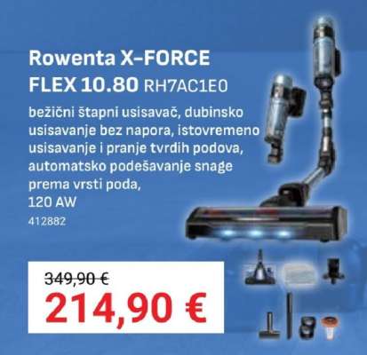Rowenta X-FORCE FLEX 10.80 RH7AC1E0