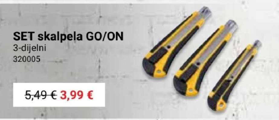 SET skalpela GO/ON