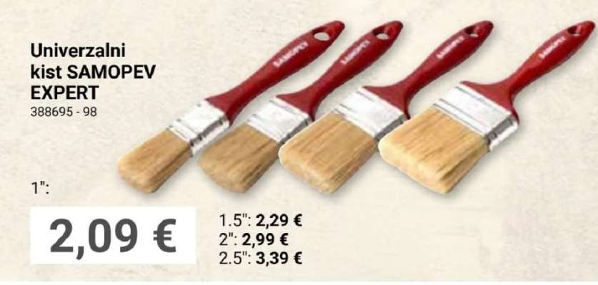 Univerzalni kist SAMOPEV EXPERT