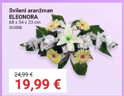 Svilen aranžman ELEONORA