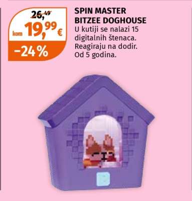 SPIN MASTER BITZEE DOGHOUSE