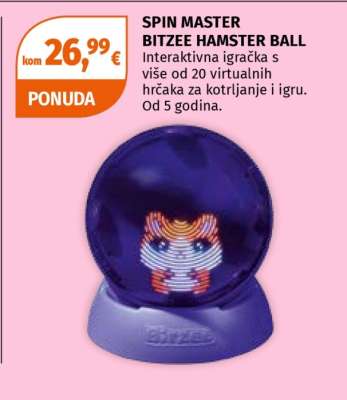 SPIN MASTER BITZEE HAMSTER BALL