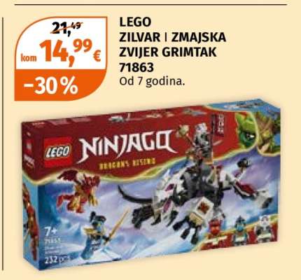 LEGO ZILVAR I ZMAJSKA ZVIJER GRIMTAK 71863