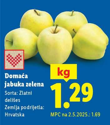 Domaca jabuka zelena