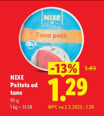 Nixe Pašteta od tune