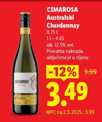 Cimarosa Australski Chardonnay