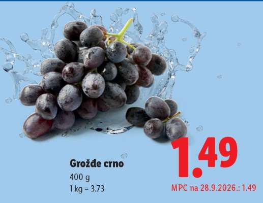 GROŽĐE CRNO