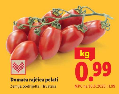 Domaća rajčica Pelati