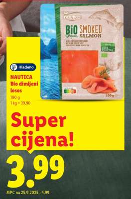 Nautica Bio dimljeni losos