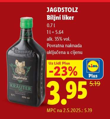 Jagdstolz Biljni liker
