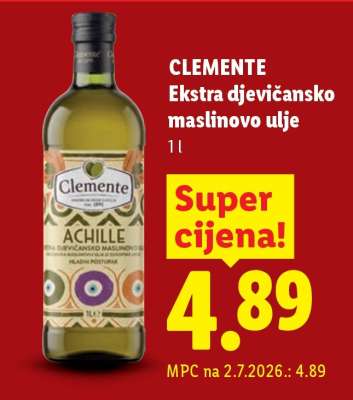 CLEMENTE Ekstra djevičansko maslinovo ulje