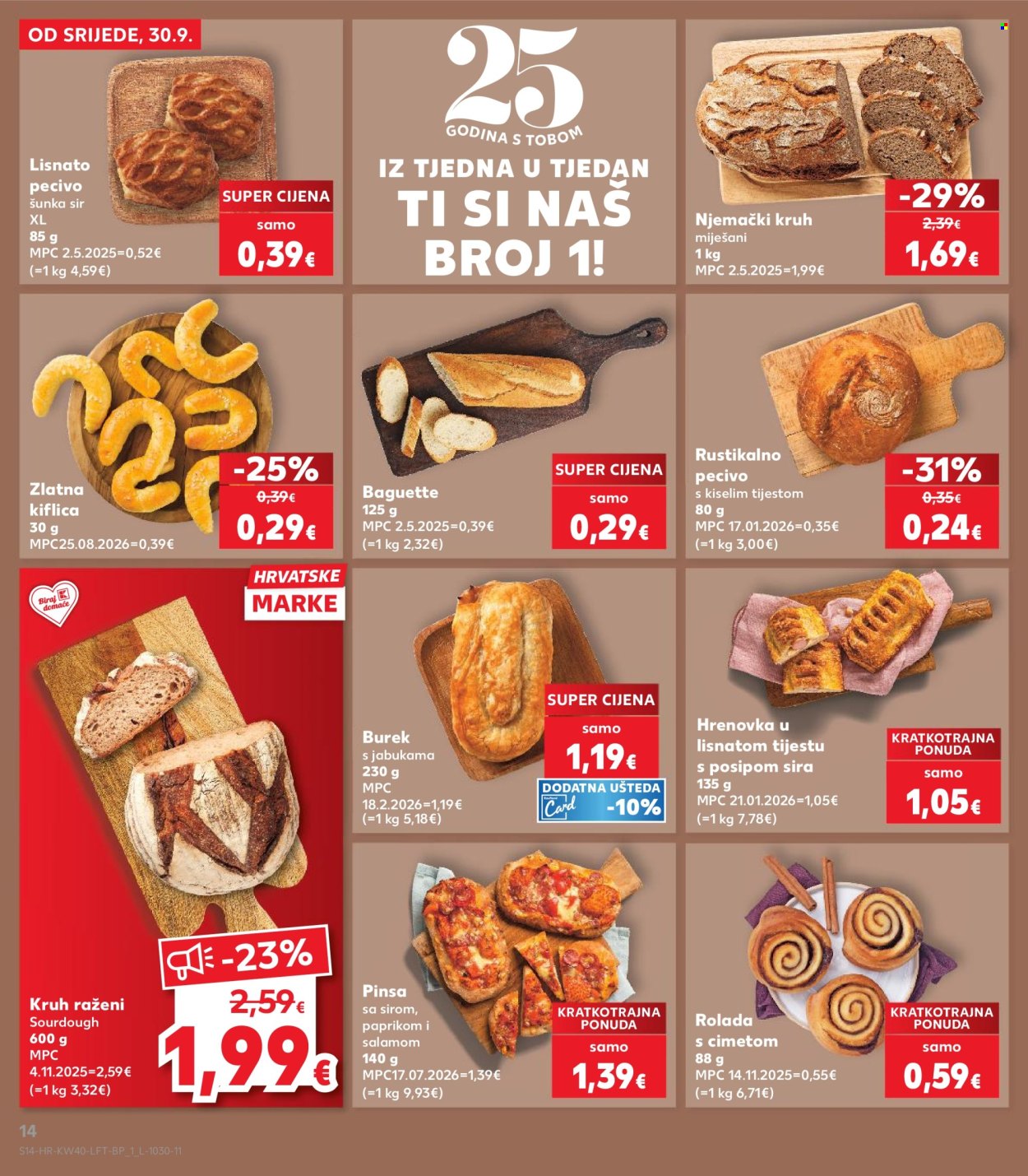 Kaufland katalog - 30.09.2026. - 06.10.2026. Stranica 14